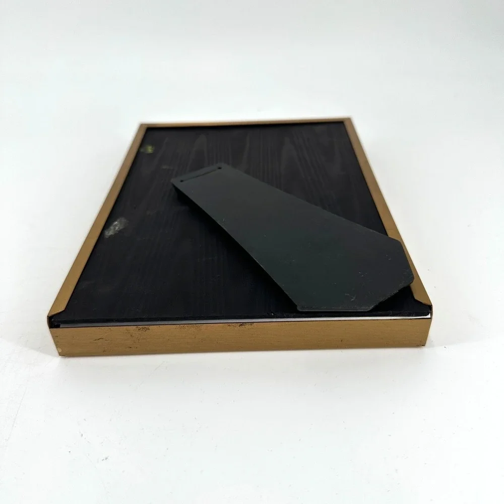 Vintage Gold Metal Brass Picture Frame‎ 5x7 - Tabletop Display MCM